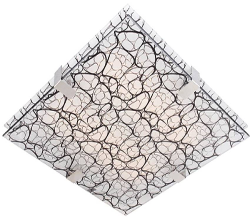 Stropná lampa Fiera Ceiling E27 štvorcová