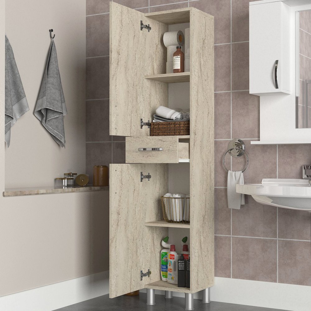 Kúpeľňová skrinka Selin 2 Doors 1 Drawer