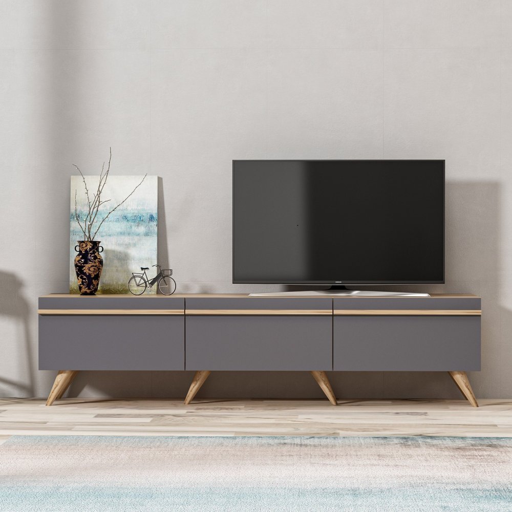 TV stolek Amsterdam - Anthracite (obrázek 5)