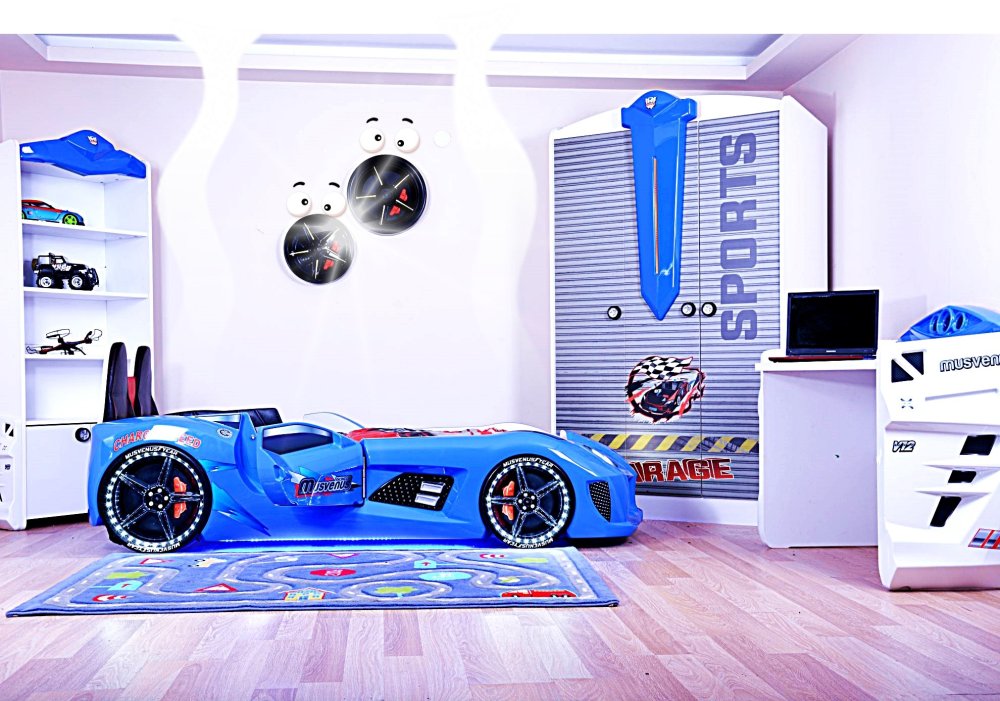 Car Bed Mnv3 - Blue (obrázek 11)