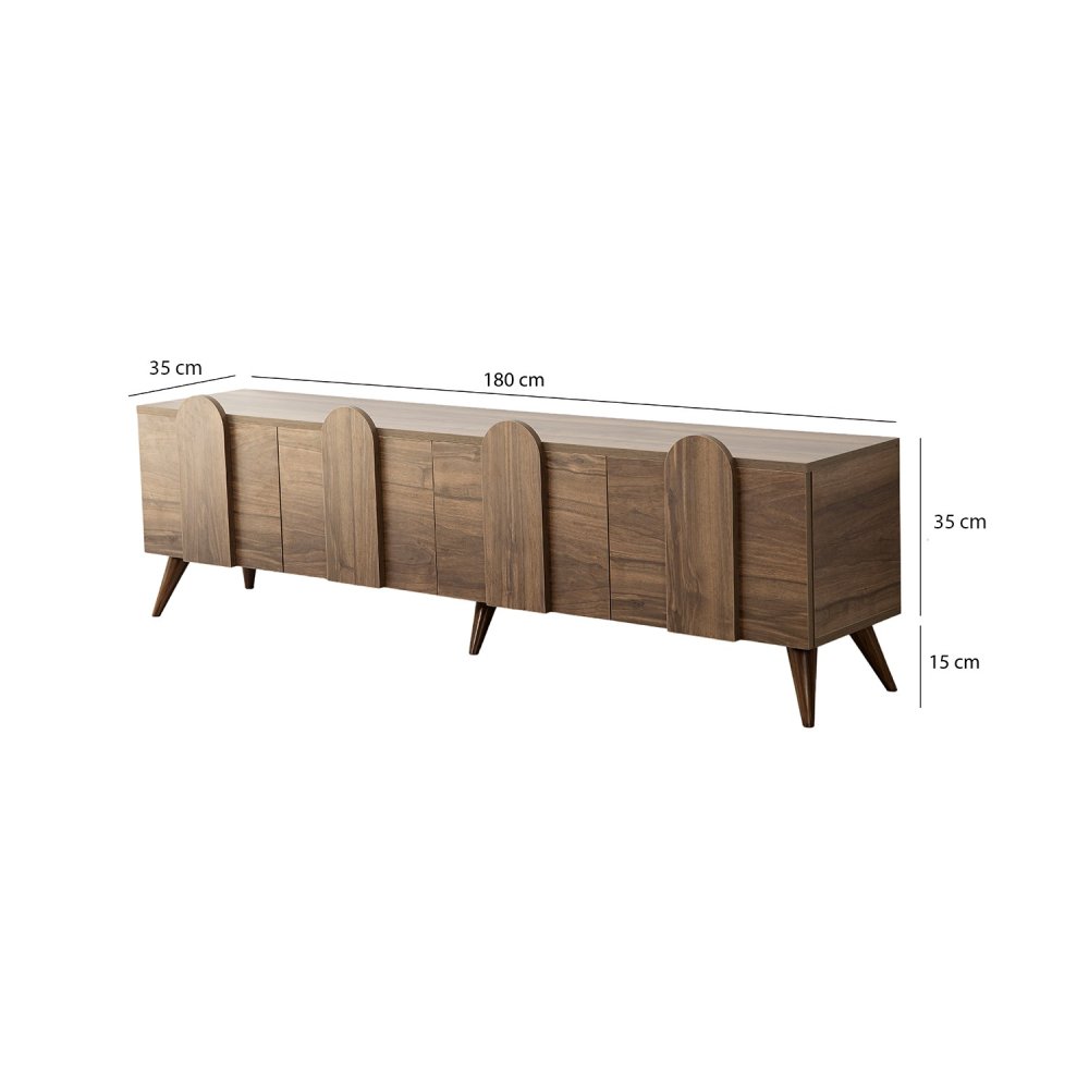 TV stolek New Line - Walnut v2 (obrázek 3)