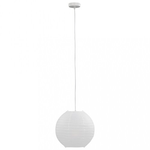Závesná lampa biela Dekorhome - ROZMER: 60 cm
