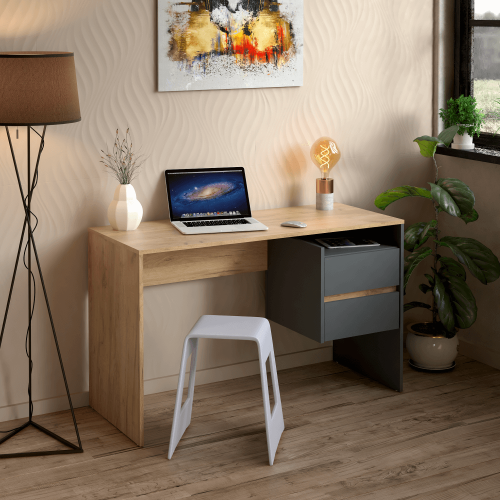 PC stôl so zásuvkami TULIO NEW