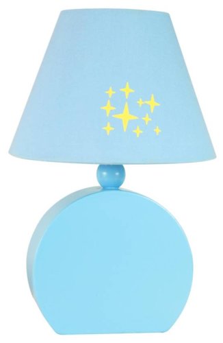 Stolová lampa OFELIA - BAREVNÁ VARIANTA: Svetlo modrá