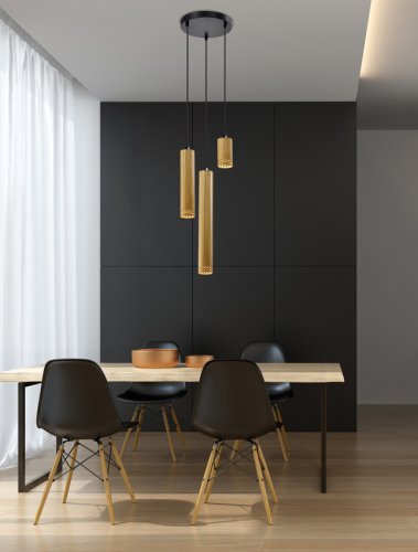 Závesná lampa TUBO 3xGU10