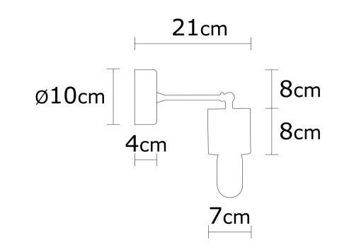 Nástenná lampa Xanthos - N-865