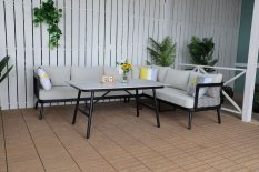 Záhradná rohová súprava EDINBURGH