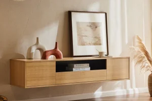 Závesný TV stolík LADON Dekorhome