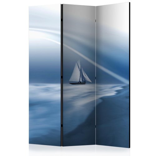 Paraván Lonely sail drifting Dekorhome - ROZMĚR: 135x172 cm (3-dílný)