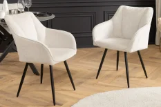 Jedálenská stolička 2 ks LUNARA Dekorhome