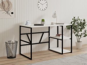 Písací stôl Caste - White