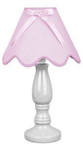 Stolová lampa Lola E14 ružová