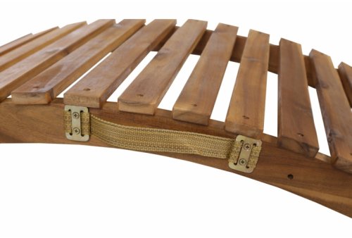 Dřevěné zahradní lehátko LUX akácie