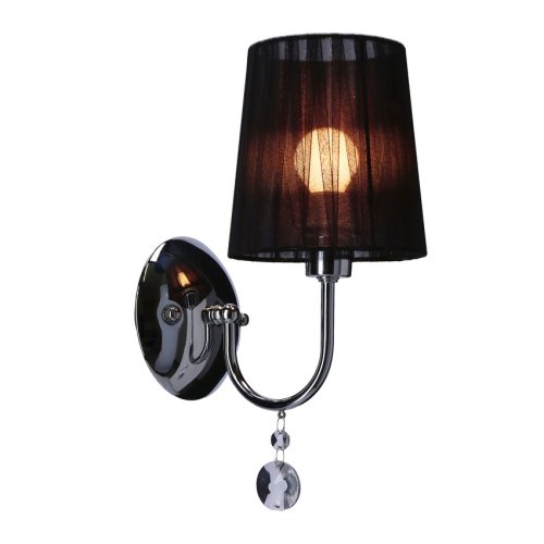 Nástenná lampa čierna 1xE14 Sorento