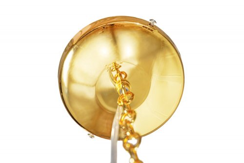 Závesná lampa SEATTLE luster Dekorhome - BAREVNÁ VARIANTA: Zlatá
