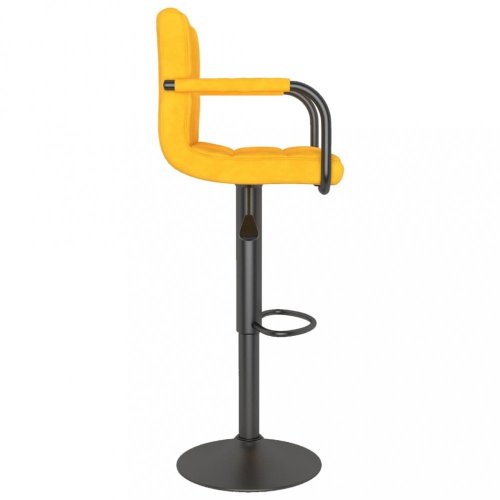 Barová stolička 2 ks zamat / kov Dekorhome - BAREVNÁ VARIANTA: Svetlozelená