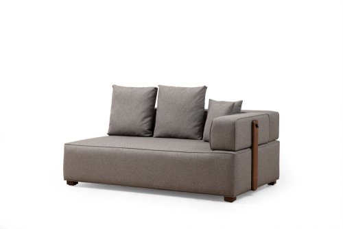 Rohová sedacia súprava / Rohová pohovka Gondol-1 (CHL-3R) - Grey