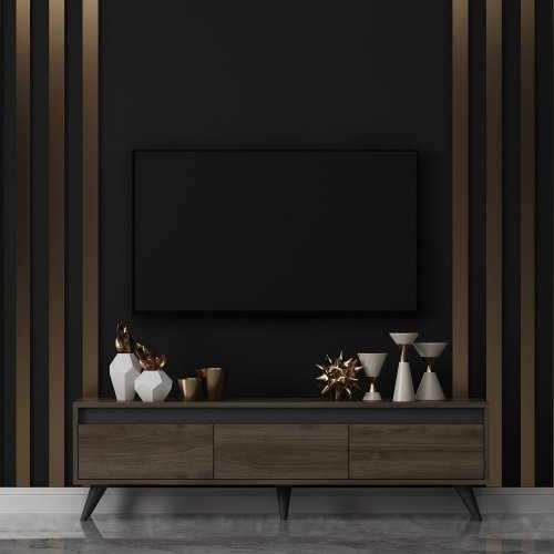 TV stolek Century - Walnut