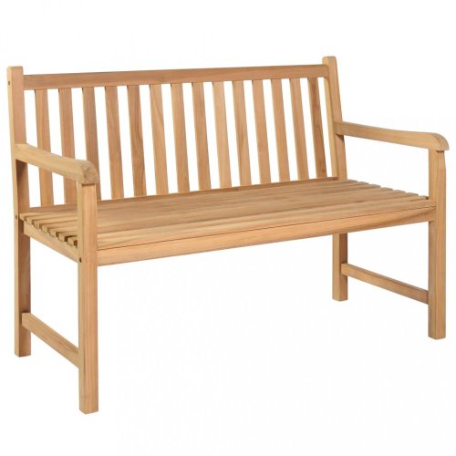 Zahradní lavice s poduškou 120 cm Dekorhome