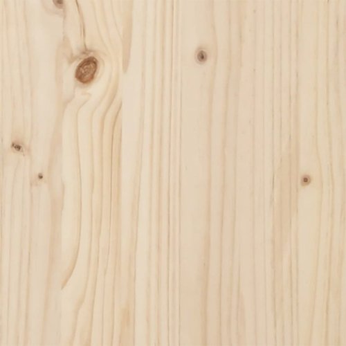 Zahradní podnožka 62 x 63,5 x 53,5 cm masivní borové dřevo