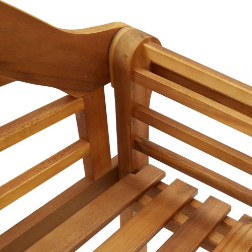 Zahradní lavice s poduškou 135 cm Dekorhome