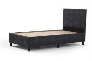 Rám manželskej postele s čelom Hira 150 x 200 - Anthracite