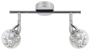 Stropní LED svítidlo SMD Bolo chrom