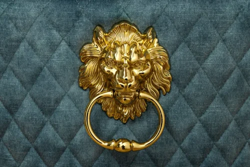 Chesterfield jídelní židle 2 ks FRIXON LION Dekorhome