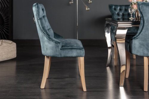 Chesterfield jídelní židle 2 ks FRIXON Dekorhome