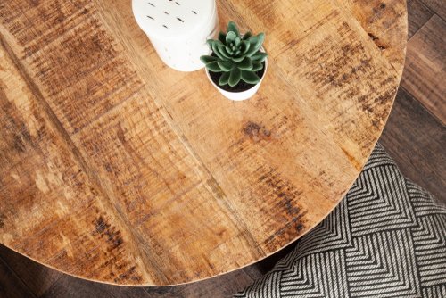Konferenční stolek FINEUS Dekorhome - BAREVNÁ VARIANTA: Přírodní dřevo