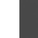 Bílá / tmavě šedá