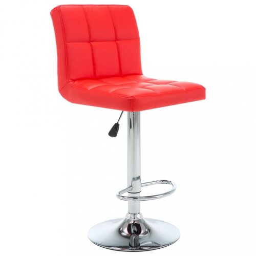 Barové židle 2 ks umělá kůže / kov Dekorhome - BAREVNÁ VARIANTA: Fialová
