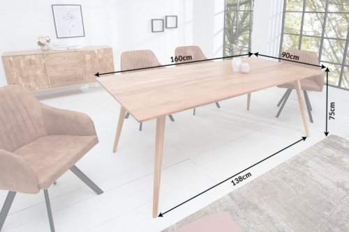 Jedálenský stôl KLEOPATRA Dekorhome - ROZMER: 200x100x75 cm