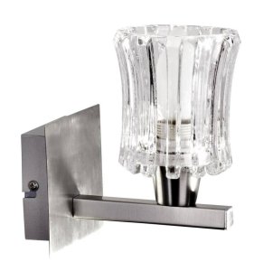 Nástěnná lampa 1X40W E14 saténová IBIZA