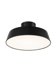 Stropní lampa černá saténová LED 18W Orlando Ledea