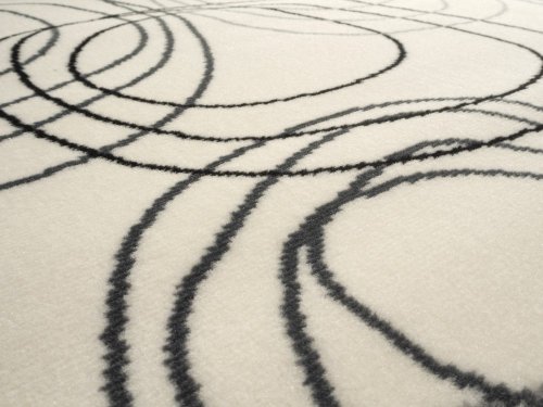 Kusový koberec Circles cream 80x150 cm