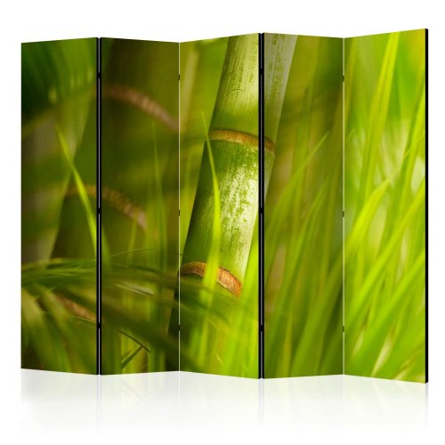 Paraván Bamboo - nature zen Dekorhome - ROZMER: 135x172 cm (3-dielny)