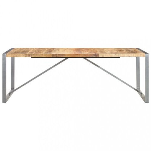 Jedálenský stôl hnedá / sivá Dekorhome - ROZMER: 180x90x75 cm