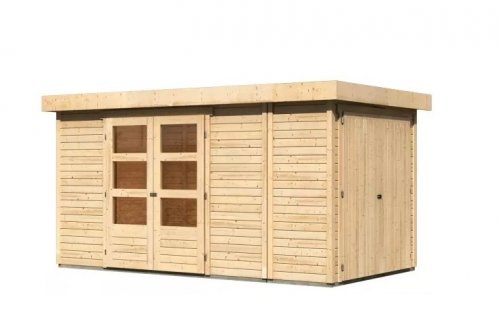 Dřevěný zahradní domek RETOLA 5 Dekorhome - ŠÍŘKA: 636 cm