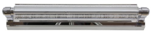 Nástěnná lampa do koupelny, chrom, LED pásek 11W 4000K, Quasar