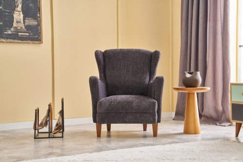 Kreslo ušiak Lola Prestij - Anthracite