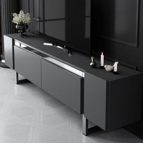 OUTLET - TV stolek YILDIZ SILVER