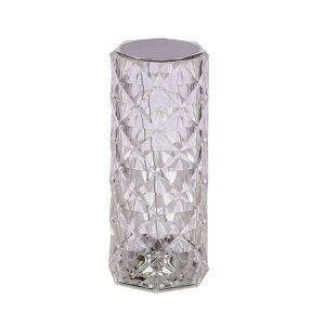 Stolní lampa BRILLO V-21,5 cm bezbarvá 2W LED USB 3000, 4000, 6000K TOUCH ME