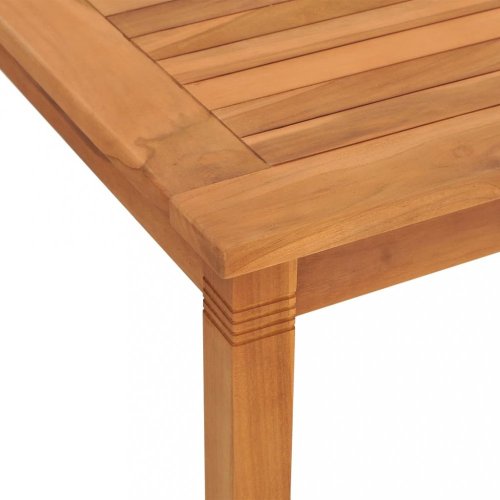 Zahradní jídelní stůl 150 x 90 x 75 cm masivní teak