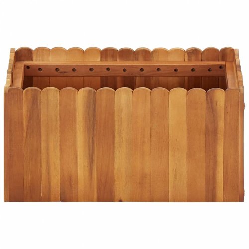 Zahradní truhlík akáciové dřevo Dekorhome - ROZMĚR: 50x50x25 cm