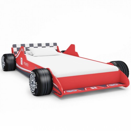 Dětská postel závodní auto Dekorhome - BAREVNÁ VARIANTA: Červená