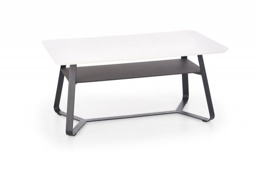 Konferenční stolek REDO 2 bílá / černá ---VÝROBEK STAŽEN Z PRODEJE---