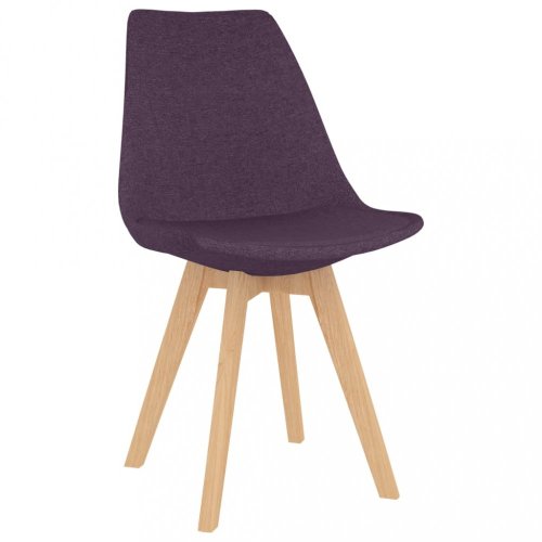 Jídelní set 6+1 buk / látka / plast Dekorhome