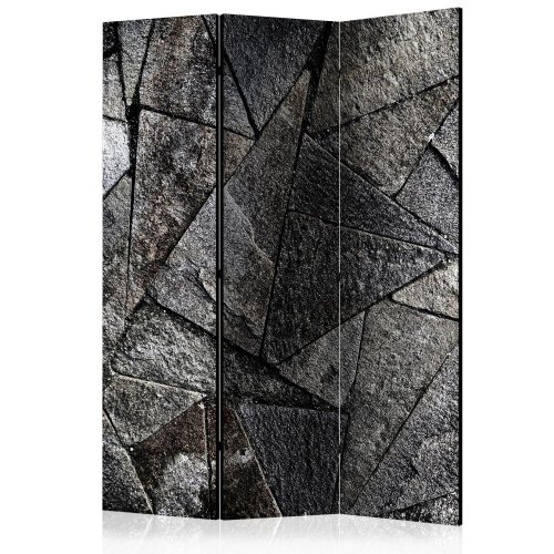 Paraván Pavement Tiles (Grey) Dekorhome - ROZMER: 135x172 cm (3-dielny)