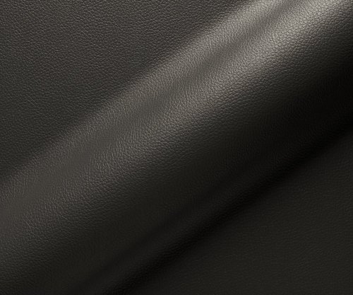 Barová židle Pela-Flex pravá kůže černá otočná podnož výškově